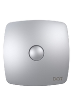 Вентилятор ERA DICITI  D100 RIO 4C gray metal канальный осевой вытяжной с обратным клапаном декоративный (серый)