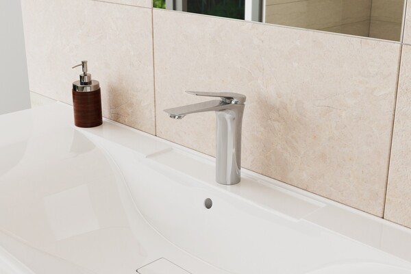 Смеситель для раковины RUSH Bering (BE5535-11), (хром)