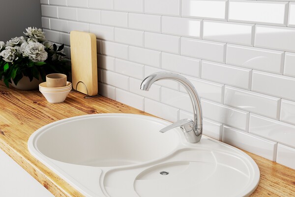 Смеситель для кухонной мойки RUSH Corsica (CO4240-22), (хром)