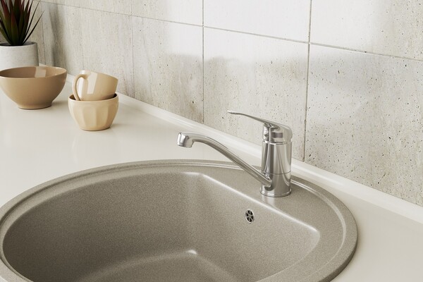 Смеситель для кухонной мойки RUSH Corsica (CO4240-26), (хром)