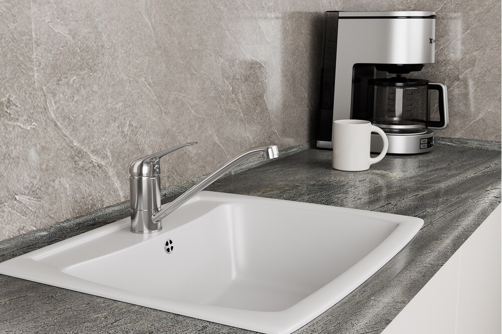 Смеситель для кухонной мойки RUSH Corsica (CO4240-28), (хром)