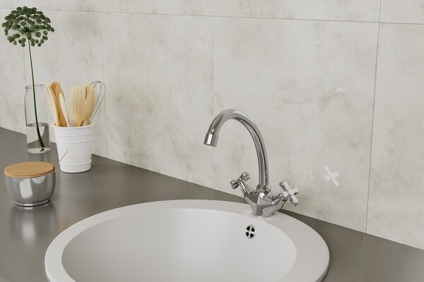 Смеситель для кухонной мойки RUSH Sakhalin (SA5350-22), (хром)