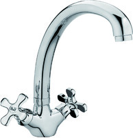Смеситель для кухонной мойки RUSH Sakhalin (SA5350-23), (хром)
