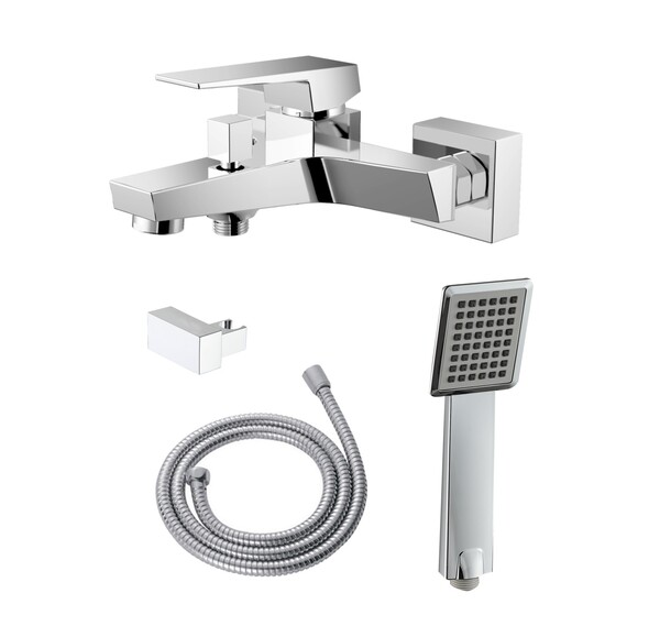 Смеситель для ванны с коротким изливом RUSH Thira (TR3635-44), (хром)