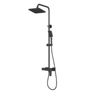 Душевая система без излива, черная RUSH Thira (TR3635-40Black), (черный)