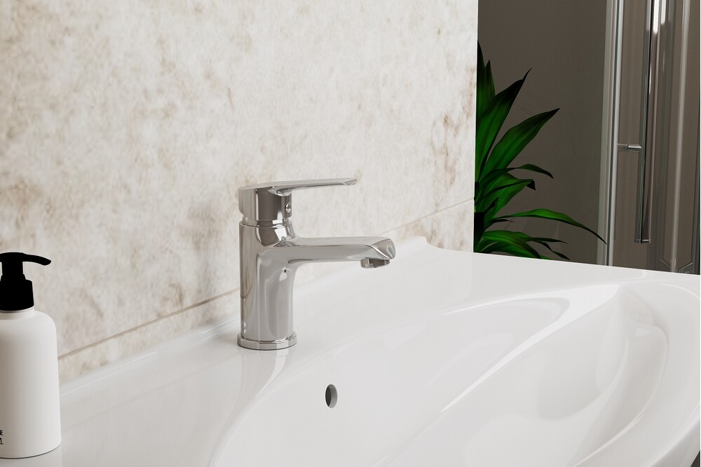 Смеситель для раковины RUSH Victoria (VI7135-11), (хром)