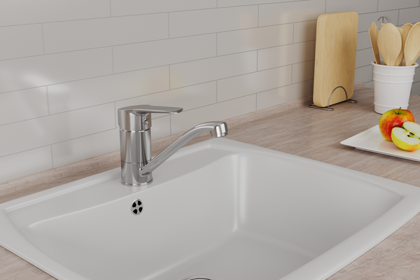 Смеситель для кухонной мойки RUSH Victoria (VI7135-26), (хром)