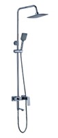 Душевая система RUSH Socotra со смесителем для ванны с поворотным изливом, хром (ST4235-30)