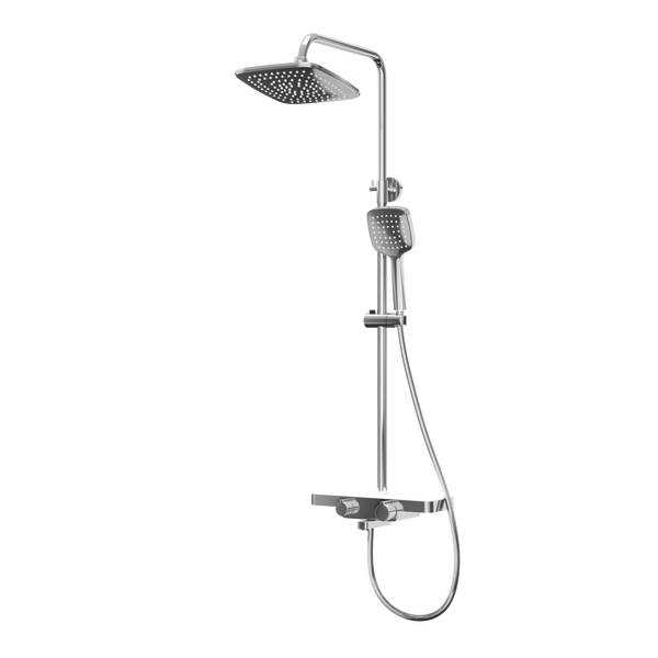 Душевая система RUSH Socotra со смесителем для ванны, фикс. излив, хром (ST4235-50)