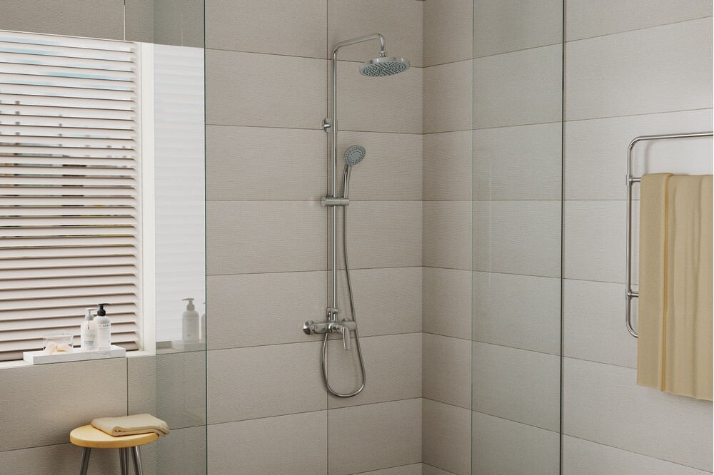 Душевая система RUSH Socotra со смесителем для душа, хром (ST4235-10)