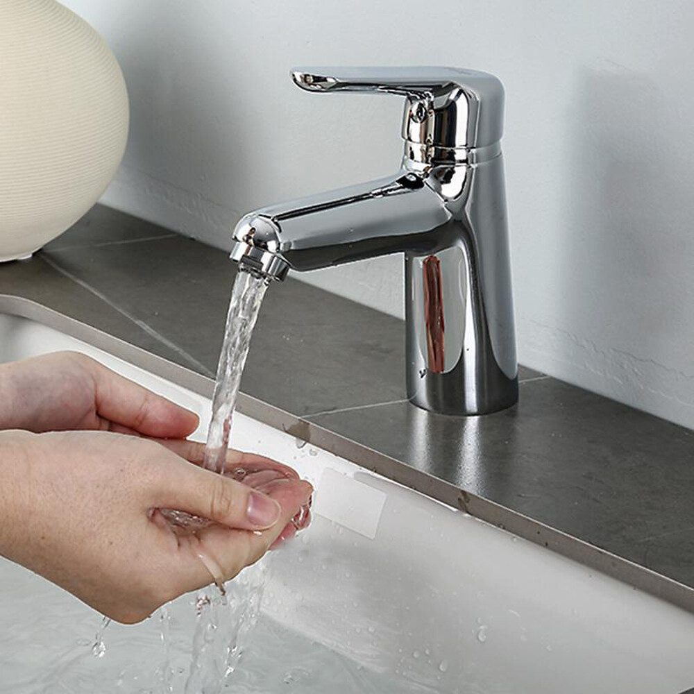 1017 Смеситель Тюльпан Frap шар d-35 (хром)