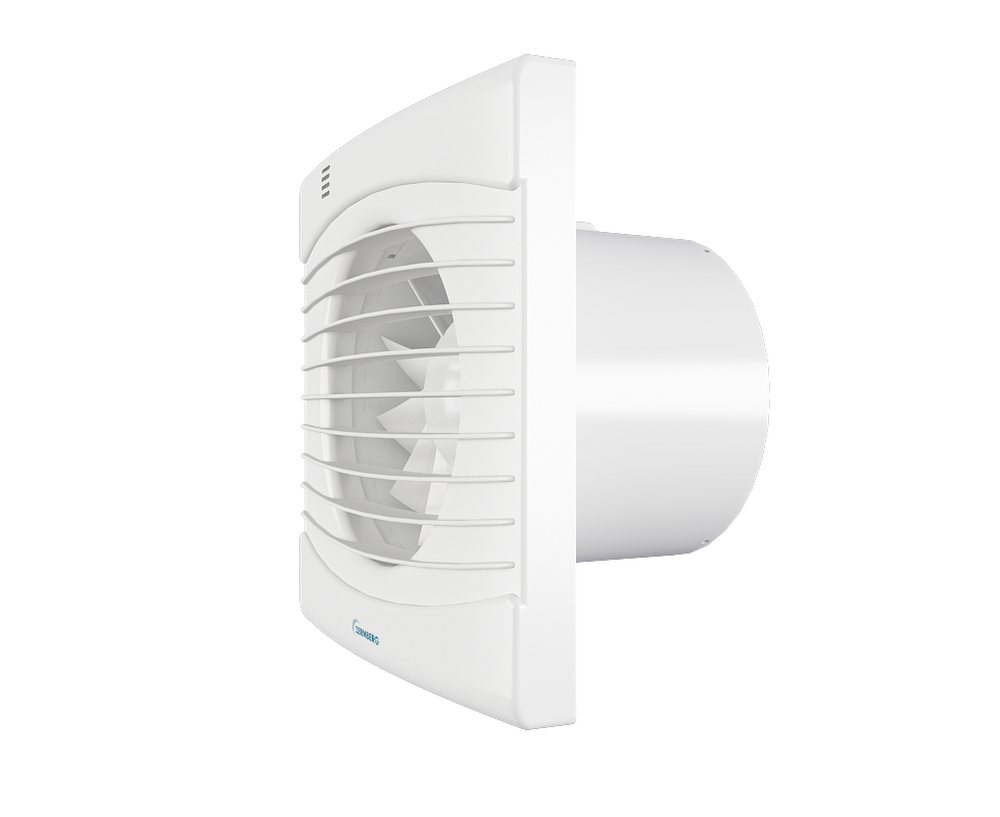 Вентилятор ZERNBERG 125 Oniks STILL V (осевой, с обратным клапаном, 17Вт, 179 м3/ч)