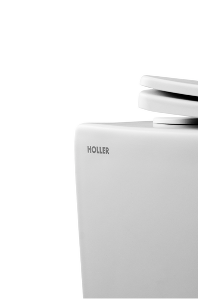 Унитаз подвесной безободковый HOLLER POINT MW (485*370*365мм, сиденье дюропласт, микролифт) белый матовый