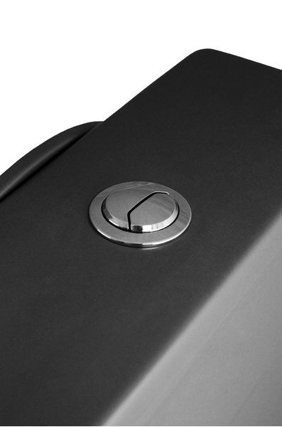 Унитаз-компакт безободковый HOLLER SIT MDG (620*370*820мм, сиденье дюропласт с микролифтом, арматура 2-х режимная)  (2 места) серый матовый