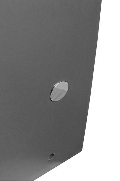 Унитаз-компакт безободковый HOLLER WEST MDG (сиденье дюропласт с микролифтом, арматура 2-х режимная)  (2 места) серый матовый