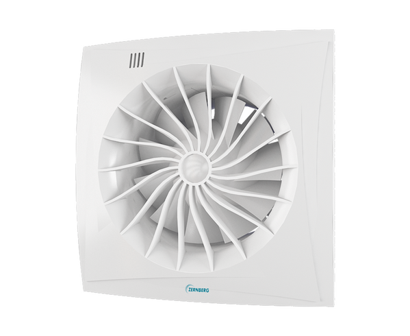 Вентилятор ZERNBERG 125 Lazurit (осевой, 17Вт, 185 м3/ч)