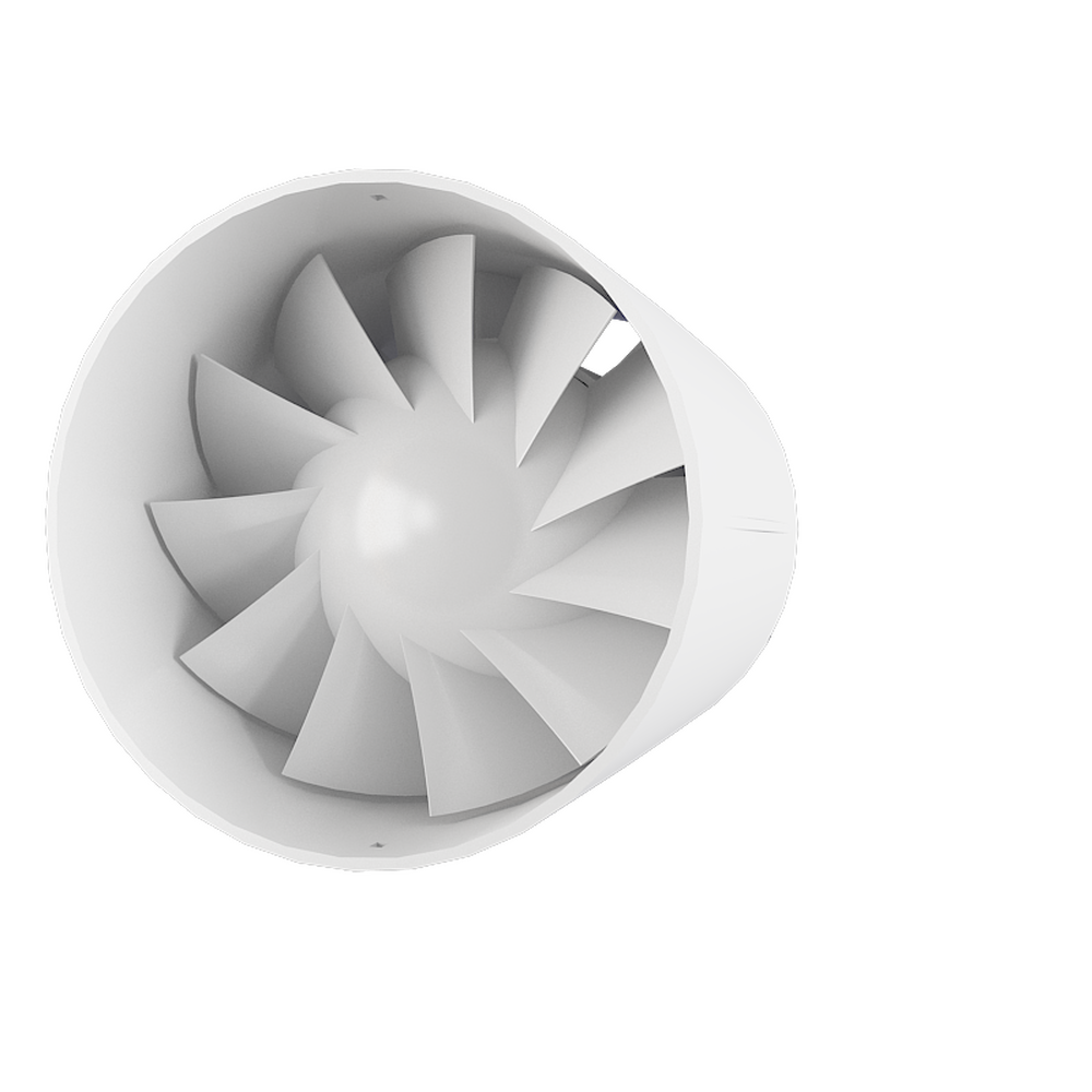 Вентилятор ZERNBERG 125 Almaz (осевой, 17Вт, 197 м3/ч)