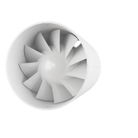 Вентилятор ZERNBERG 125 Almaz (осевой, 17Вт, 197 м3/ч)