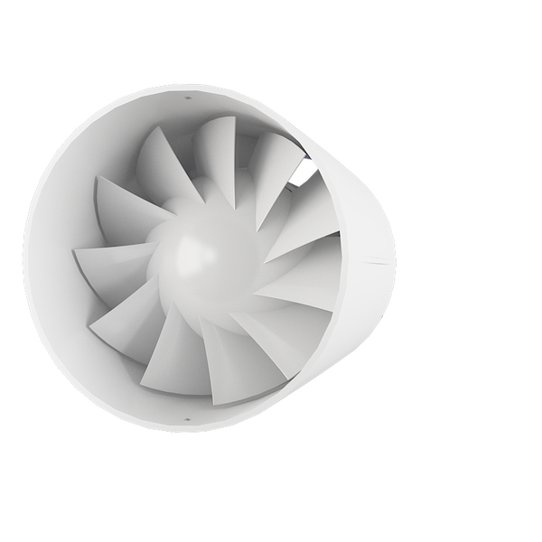 Вентилятор ZERNBERG 125 Almaz (осевой, 17Вт, 197 м3/ч)