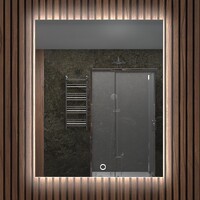 Зеркало SANTREK HOME с фронтальной LED подсветкой "КРОНАС" 500х700мм (ВЕРТИКАЛЬНОЕ) прямоугольн.