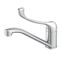 LM4634C Project Смеситель для кухни/умывальника с локтевой рукояткой, хром LEMARK 