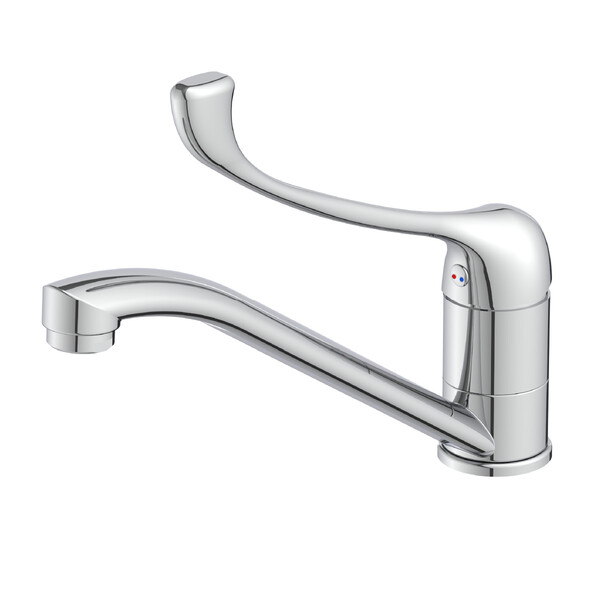 LM4634C Project Смеситель для кухни/умывальника с локтевой рукояткой, хром LEMARK 
