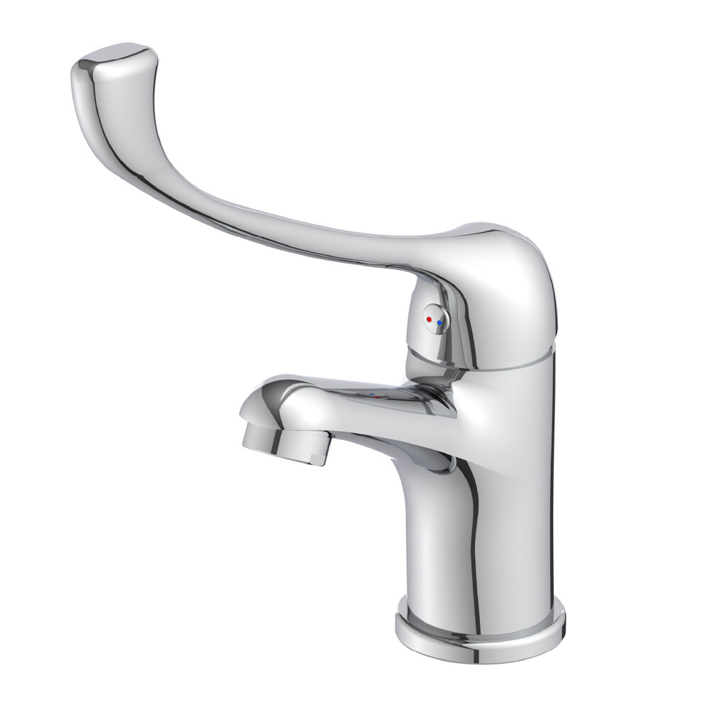 LM4636C Project Смеситель для кухни/умывальника с локтевой рукояткой, хром LEMARK  