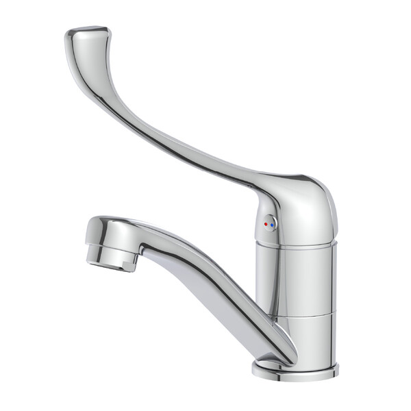 LM4637C Project Смеситель для кухни/умывальника с локтевой рукояткой, хром LEMARK  