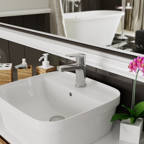 Смеситель для умывальника хром RUSH Bali (BA3835-11), (хром)