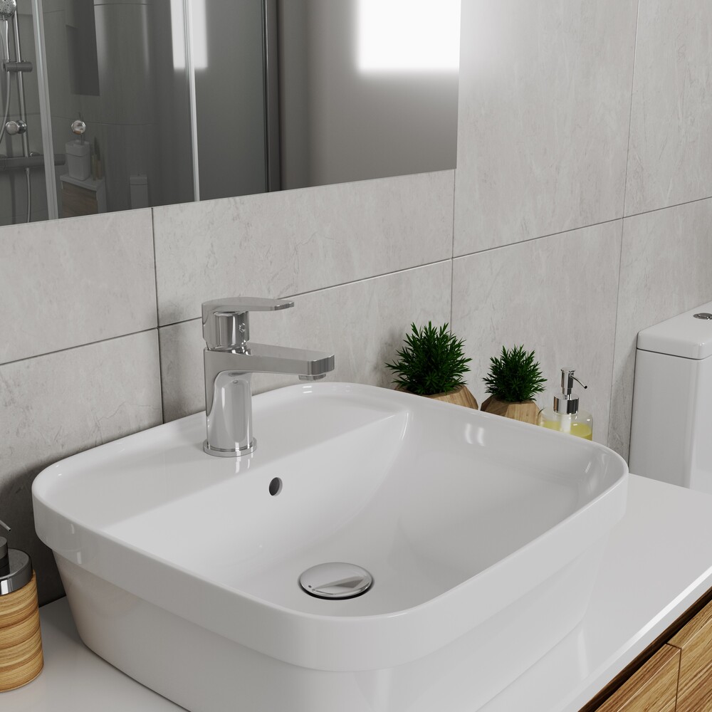 Смеситель для умывальника хром RUSH Bali (BA3835-11), (хром)