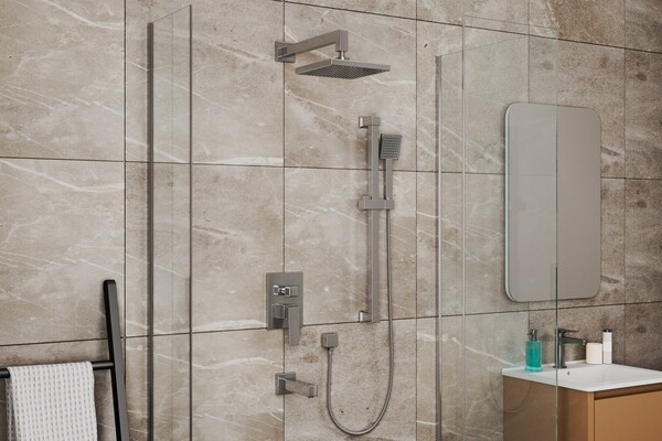 Встроенная душевая система, 3 режимная RUSH Thira (TR3635-60) хром