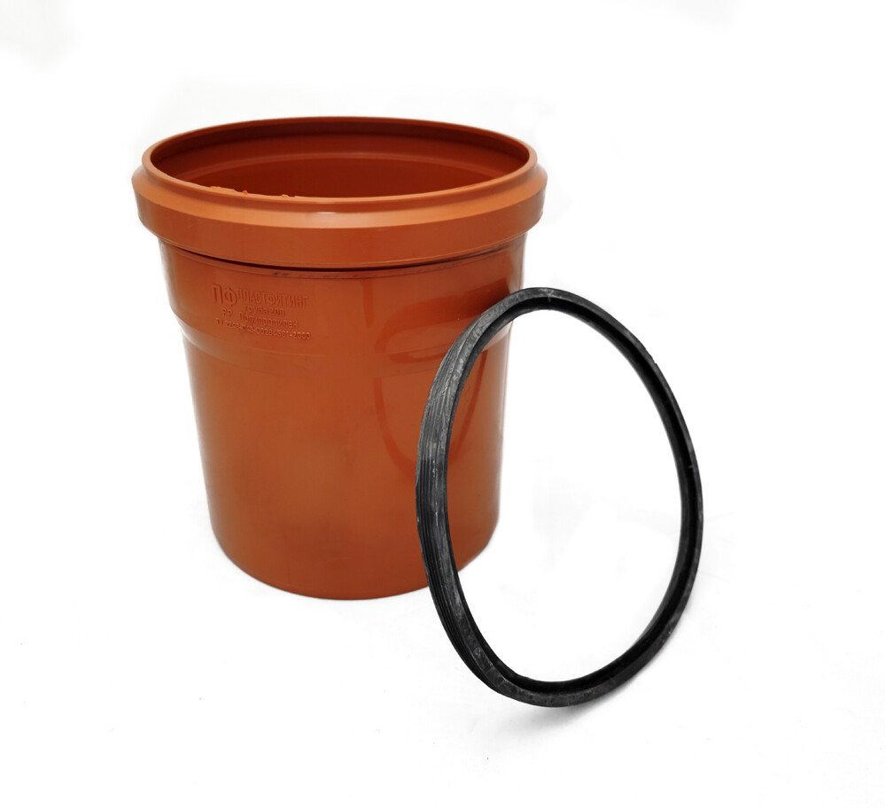 200 труба НАРУЖНАЯ 0,15 м (ПП, толщ.4,2мм)