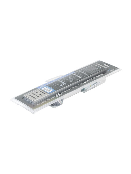 Линейный душевой трап SANTREK  A-70600 нерж 70*600мм (неповоротный горизонтальный выпуск, ф40)  сухой затвор и гидрозатвор