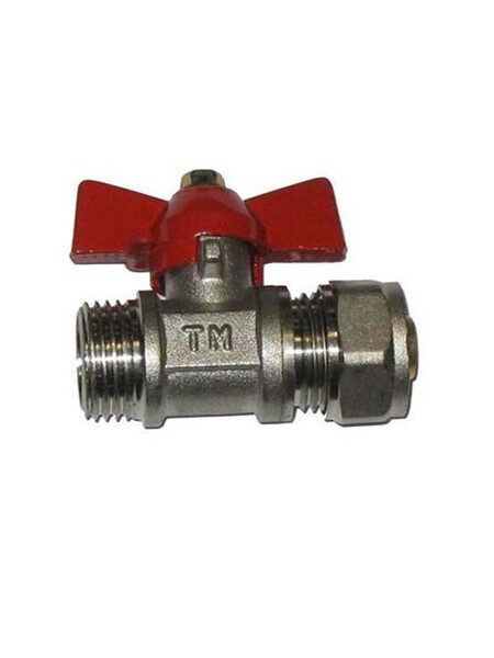 Кран шар. для металлопл. трубы 1/2"х16 ш/ц