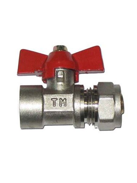 Кран шар. для металлопл. трубы 1/2"х16 г/ц