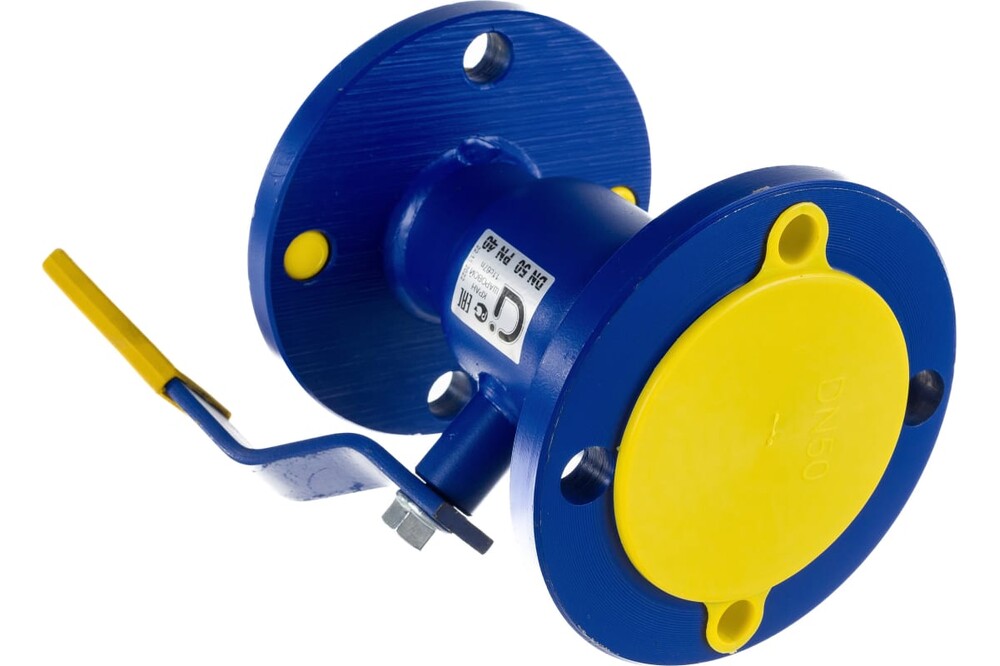 Кран шаровый 11с67п DN 50 PN 40 фланцевый Ci (Россия)