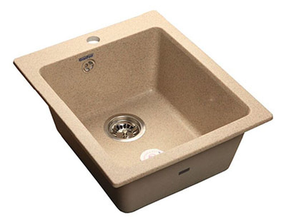  Мойка для кухни GranFest Композит PRACTIK 505 чаша 505x427 (P-505 песочный)