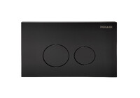 Клавиша смыва HOLLER MBR, черный матовый (162*240*16)