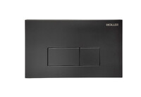 Клавиша смыва HOLLER MBV, черный матовый (162*240*16)