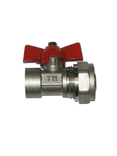 Кран шар. для металлопл. трубы 1/2"х20 г/ц