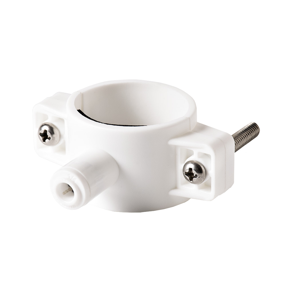 Муфта дренажная (хомут дренажный) 1/4" ц к системам обратного осмоса Барьер А176Р00Р (8080) (без фиксатора)