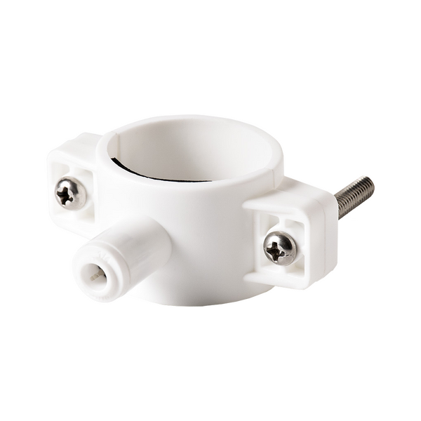 Муфта дренажная (хомут дренажный) 1/4" ц к системам обратного осмоса Барьер А176Р00Р (8080) (без фиксатора)