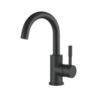 1098B-3 Смеситель Тюльпан LEDEME шар. d-35 (нерж сталь) Черный