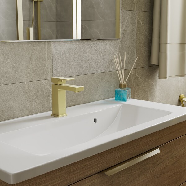 DA1512107 Смеситель для раковины DK Bayern.Liszt матовое золото