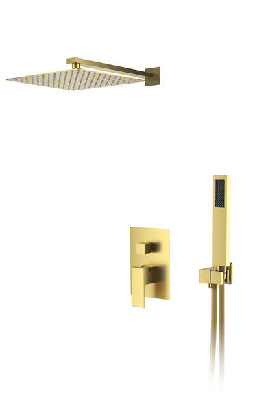 DA1515707A04 Душевая система для душа DK Bayern.Liszt встраиваемый матовое золото