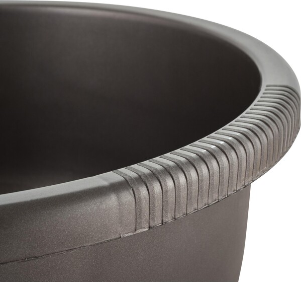 Таз Rock'n'Roll круглый 9,5л антрацит SC100210003