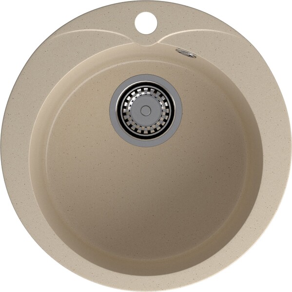 Мойка для кухни GranFest Композит RONDO 480 D =475 мм, круглая (R-480 кашемир)