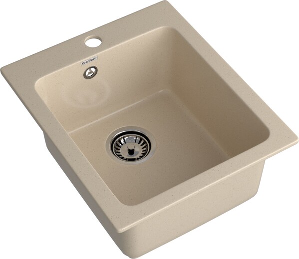  Мойка для кухни GranFest Композит PRACTIK 505 чаша 505x427 (P-505 кашемир)