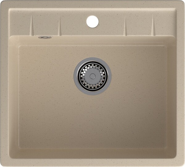 Мойка для кухни GranFest Композит QUADRO 561 чаша 560*500 (Q-561 кашемир)