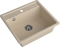 Мойка для кухни GranFest Композит QUADRO 561 чаша 560*500 (Q-561 кашемир)